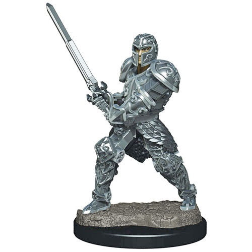 D&D Icons of the Realms:  Premium Painted Figure - Male Human Fighter (W3)